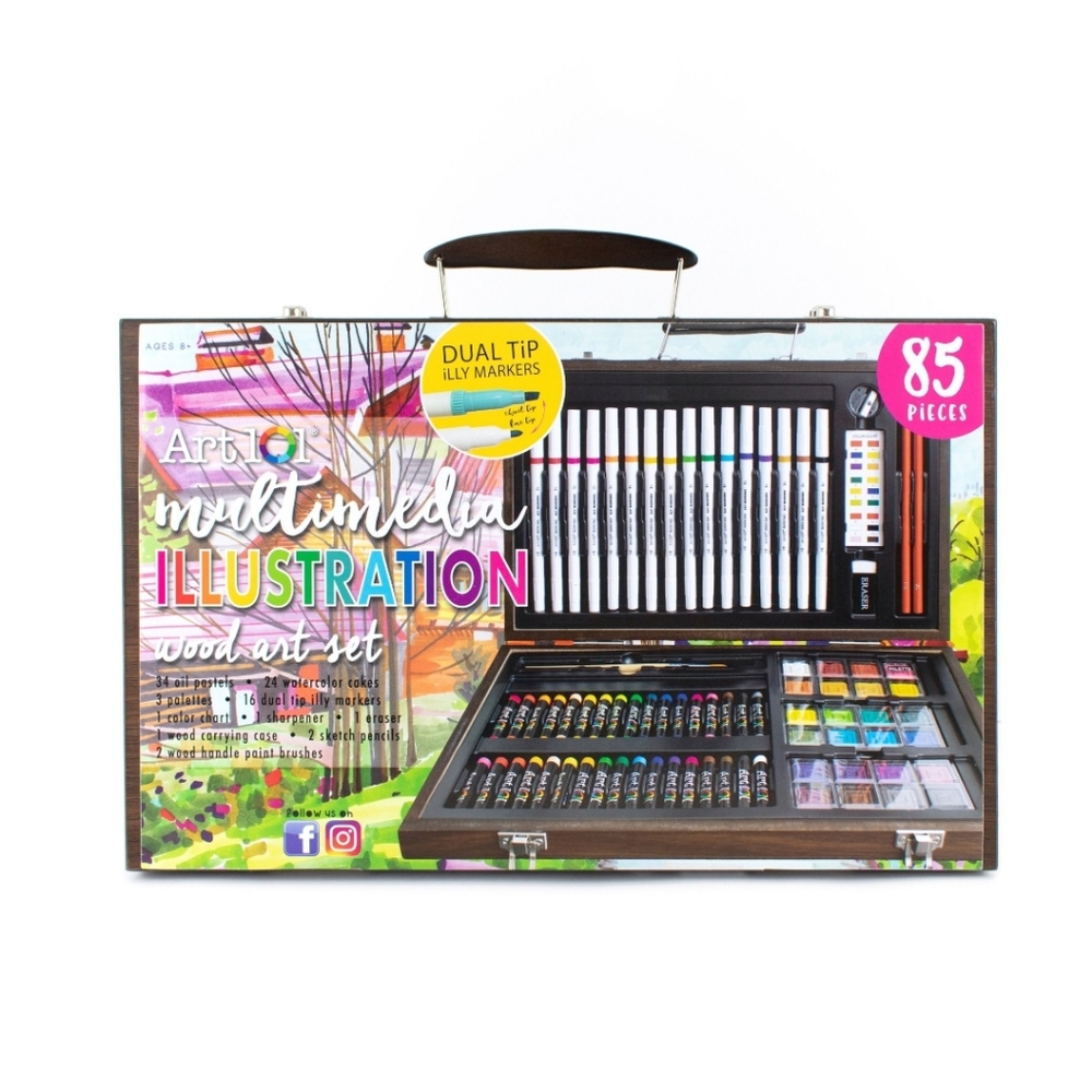 Art 101 85 pc. Illustration kit